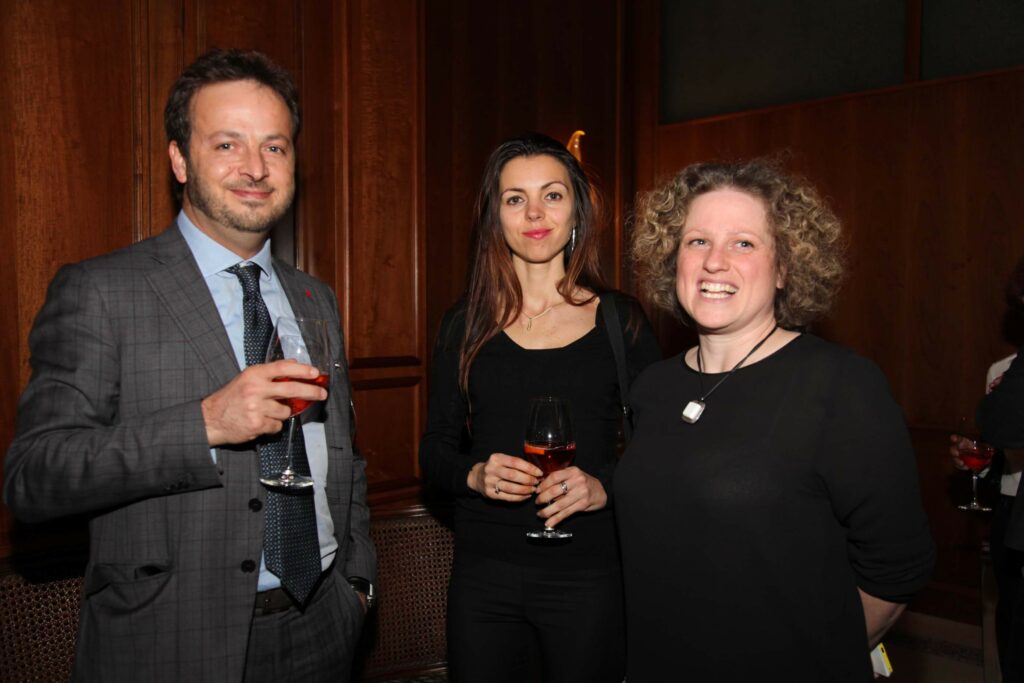 Filippo De Marchi e signora con Marta Pieri