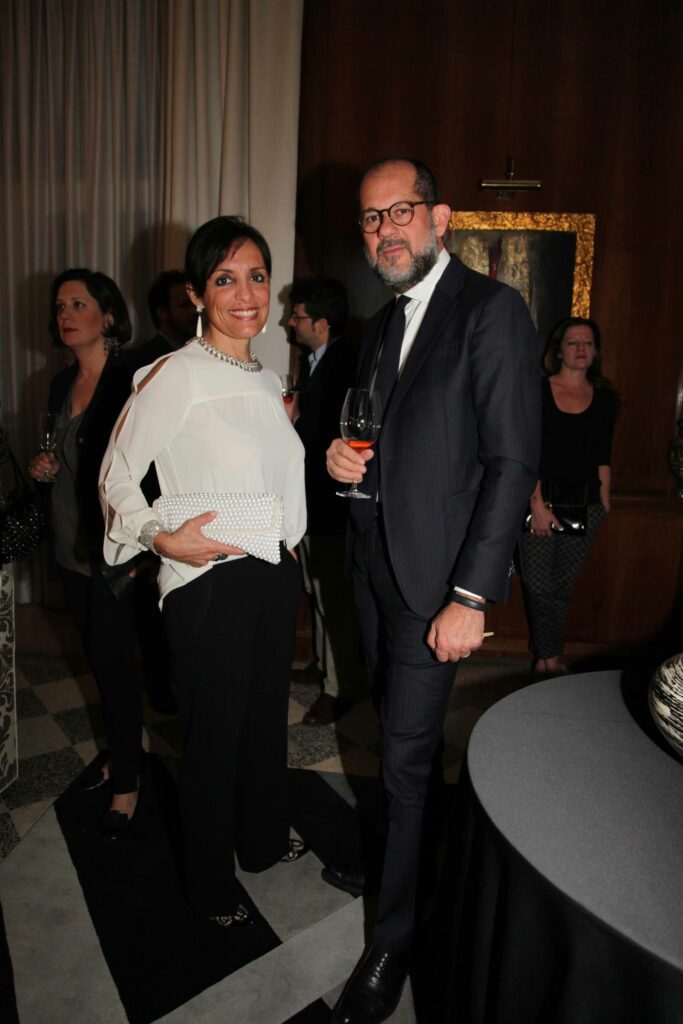 Federica Balestrieri con il marito Fabio Parisi