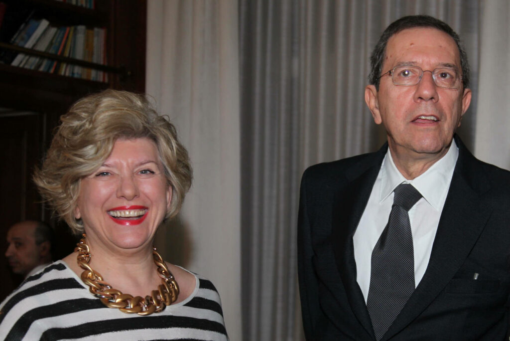 Gloria Brolatti con il marito Roberto Comazzi