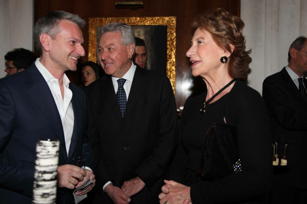 Alberto Bartoli con Giovanni e Maurizia Iachino