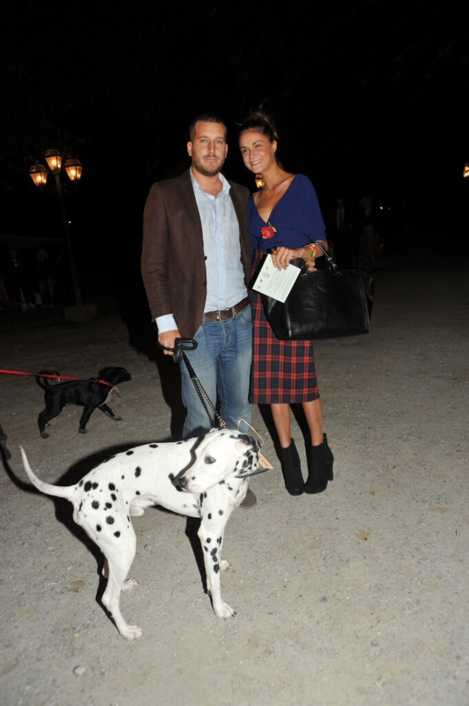 Angelica Mozzi con un amico e Oscar