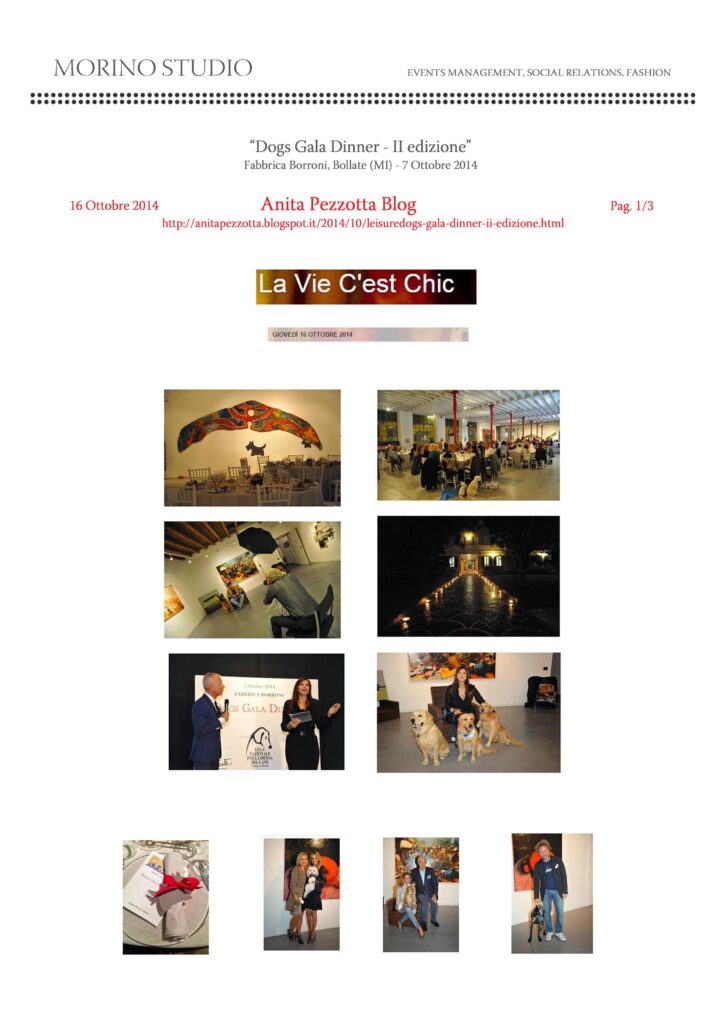 Anita Pezzotta Blog 16-10-2014