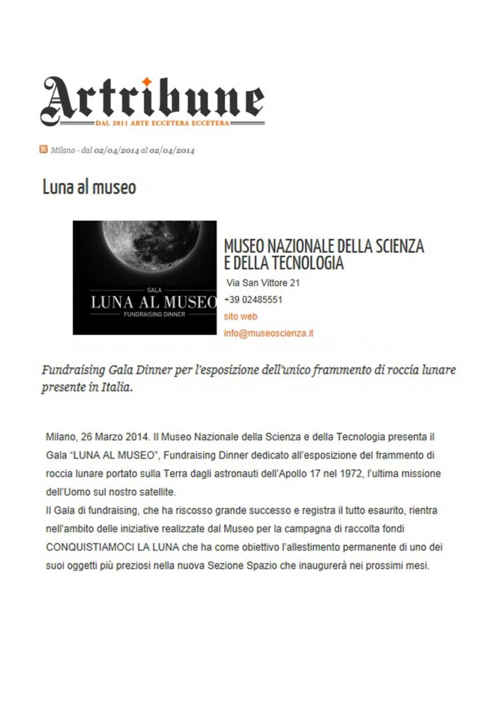 Artribune.com 02-04-2014