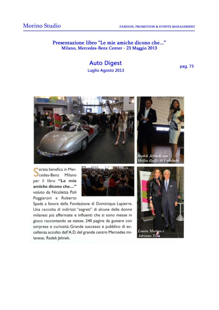 Auto Digest Luglio-Agosto 2013
