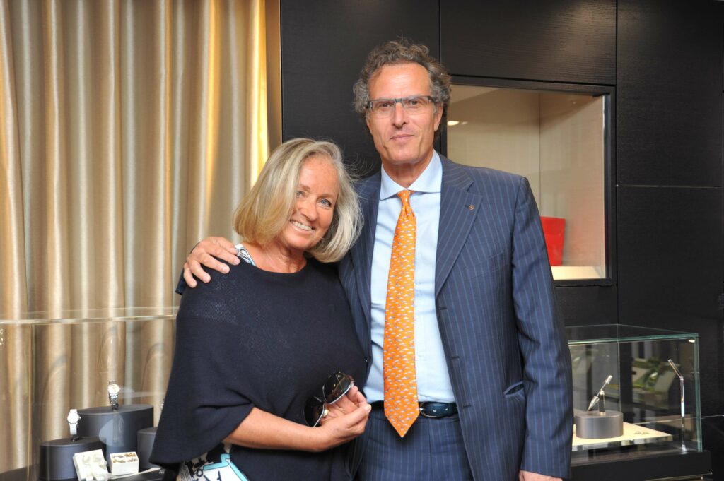 Bruno Restelli e signora