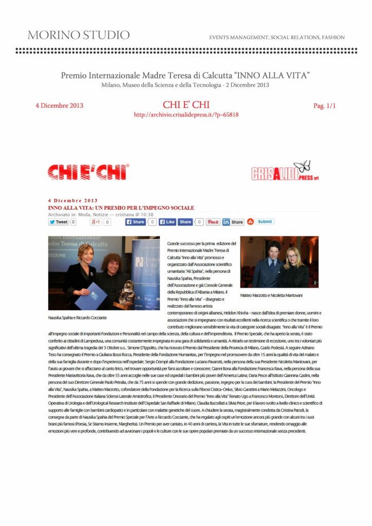 CHI E' CHI 04-12-2013