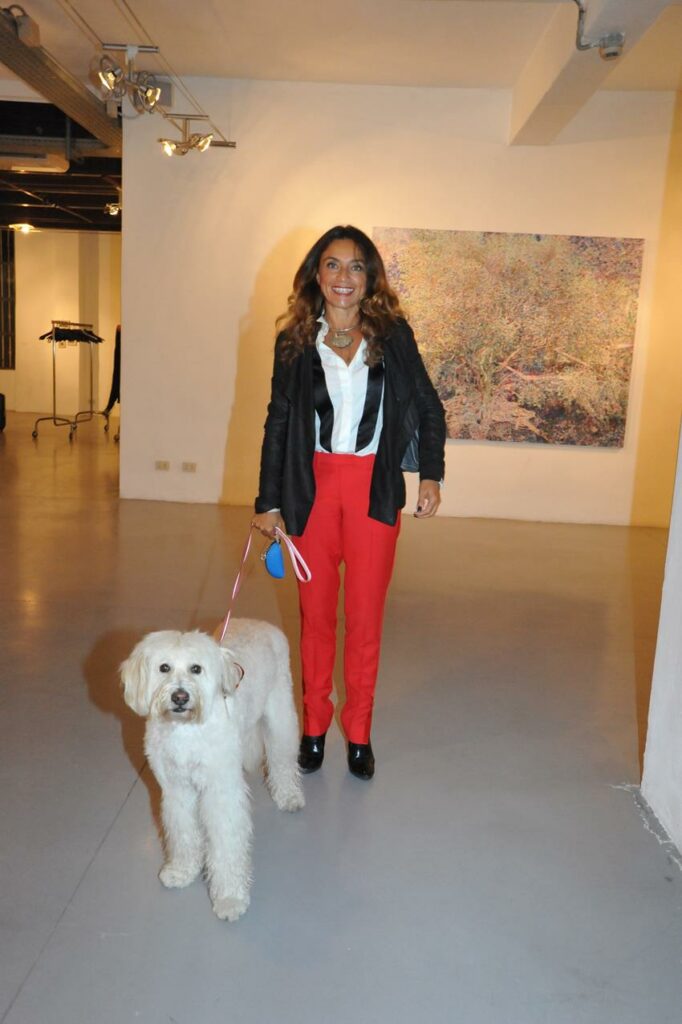 Caterina Collovati con Lola