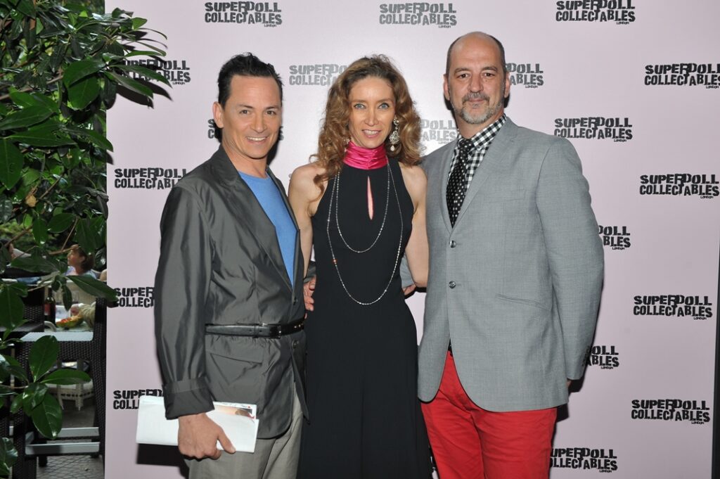 Charles Fegen, Laura Morino Teso e Desmond Lingard