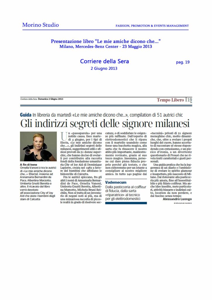 Corriere della Sera 02-06-2013