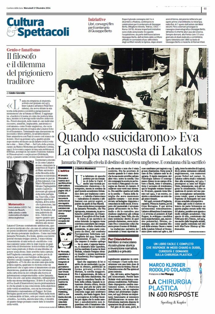 Corriere della Sera 17-12-2014