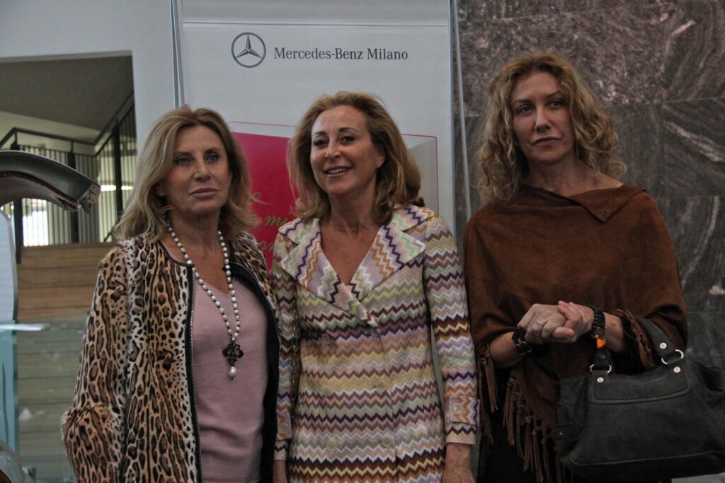 Cristiana Versace, Maily Zegna, Domitilla Clavarino