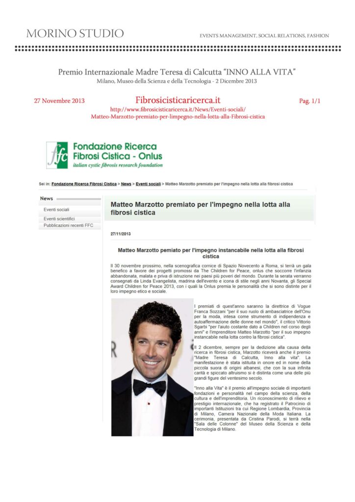 Fibrosicisticaricerca.it 27-11-2013