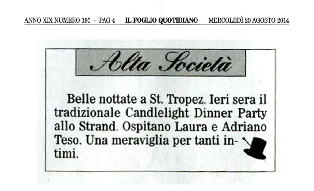 Il Foglio 20-08-2014