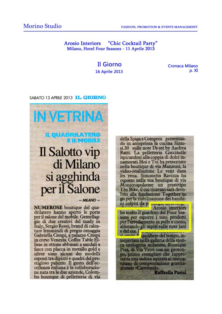 Il Giorno 13-04-2013