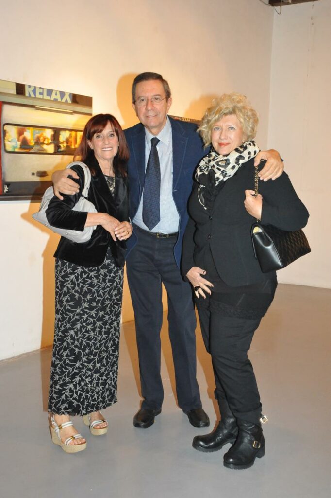 Laura Rossi-Presidente LNDC, Roberto e Gloria Brolatti Comazzi