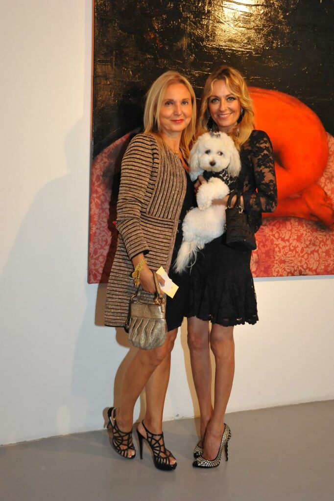 Marinella Reale e Cristina Cusmano con Flo