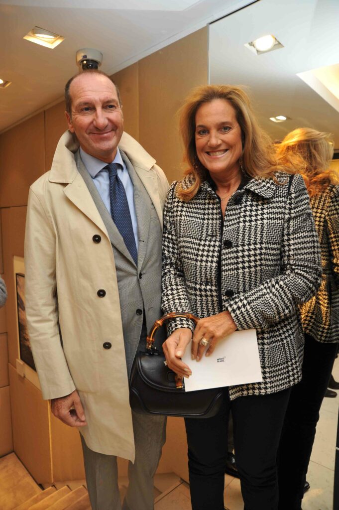 Monica Tognoni e il marito