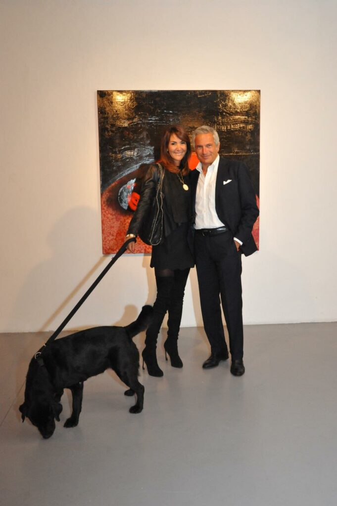 Paolo Veronesi e Stafania Genta con Olly