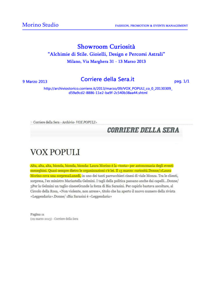 corrieredellaera.it 09-03-2013