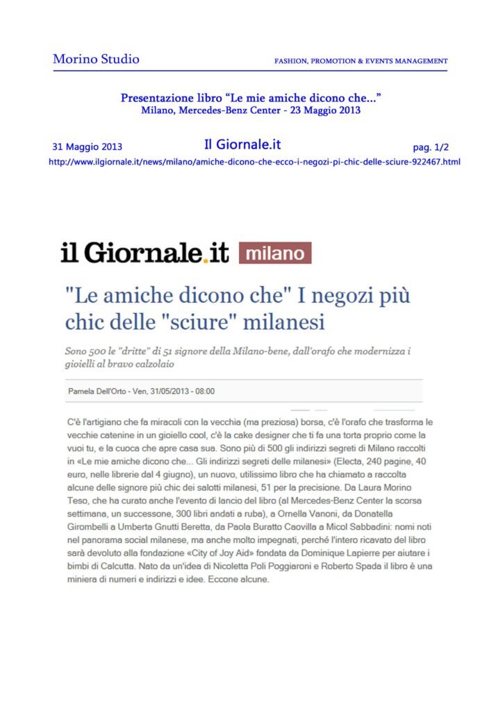 ilgiornale.it 31-05-2013