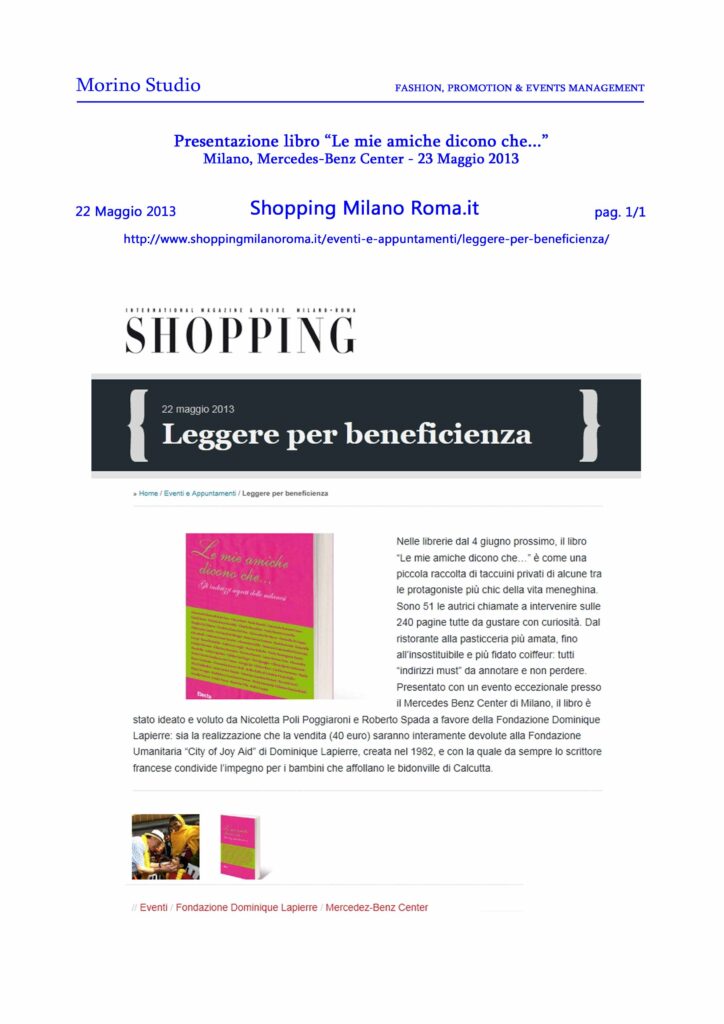 shoppingmailnoroma.it 22-05-2013