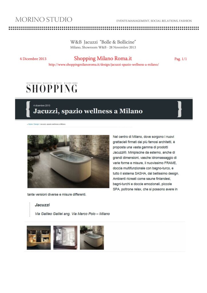 shoppingmilanoroma.it 04-12-2013