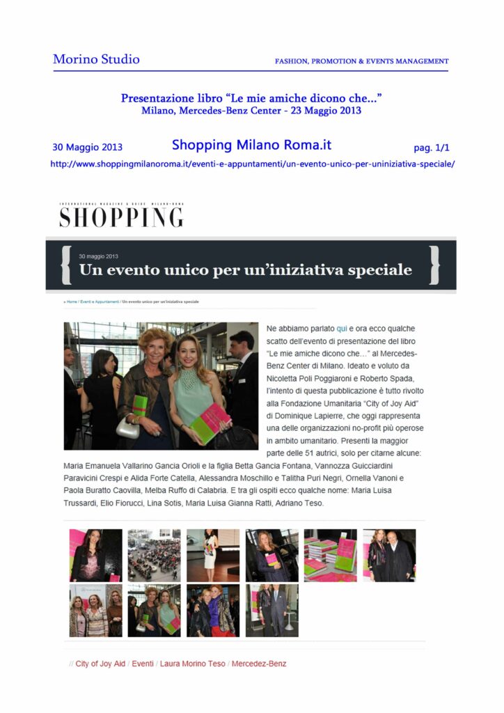 shoppingmilanoroma.it 30-05-2013