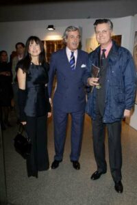 Alessandra e Mario Casartelli e Annibale Brivio Sforza