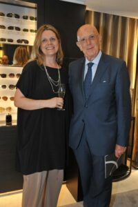 Barbara Falcomer e Cav. Mario Boselli