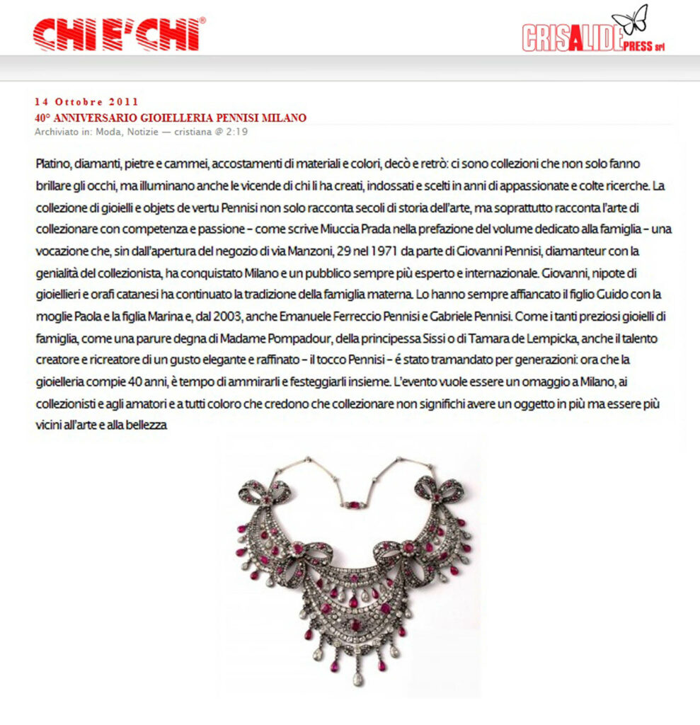 Chi è Chi 14-10-2011