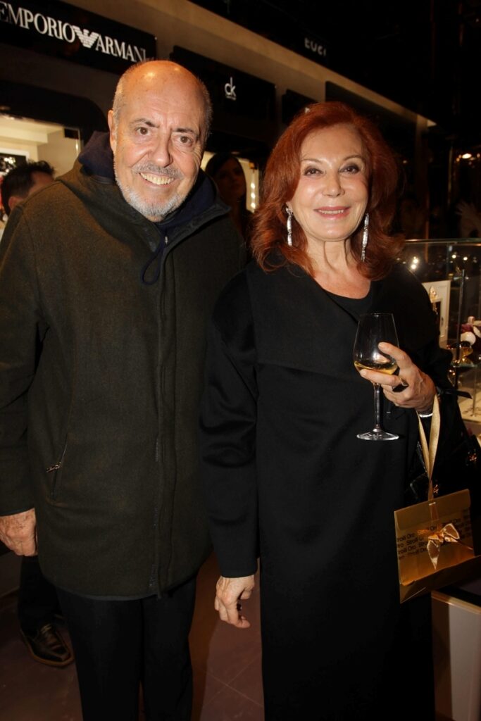 Elio Fiorucci e Michi Gioia