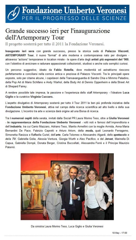 Fondazione Umberto Veronesi 18-05-2011