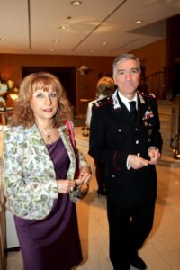 Gen. Antonello Girone con la moglie Stella