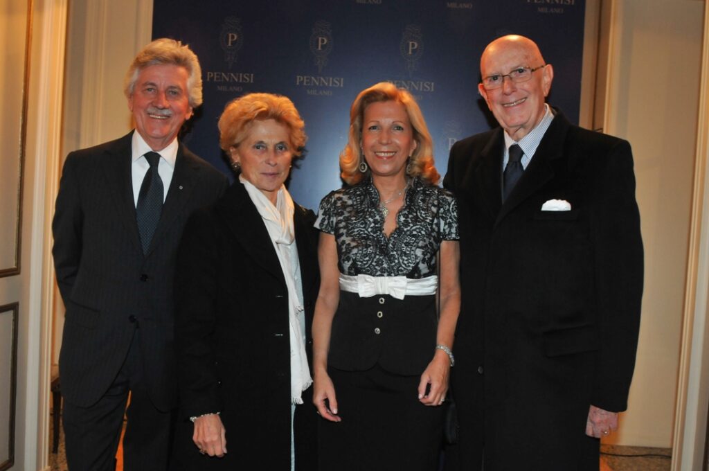 Guido Pennisi, Pucci Boselli, Paola Pennisi e Mario Boselli