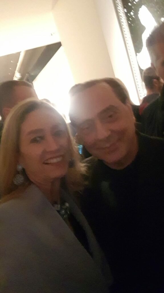 Laura Morino, Silvio Berlusconi
