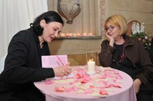 L'autrice Cinzia Felicetti