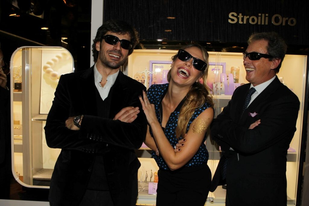 Luca Argentero, Ilary Blasi e Maurizio Merenda