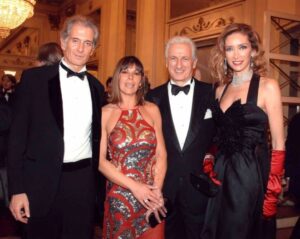 Massimiliano Finazzer Flory con la moglie Monica, Adriano Teso, Laura Morino