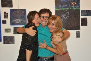 Patricia Pisani, Nicola Artico e Roberta Bottarelli