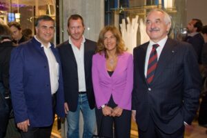 Renato Preti - Luca Bombassei - Emma Marcegaglia - Alberto Bombassei