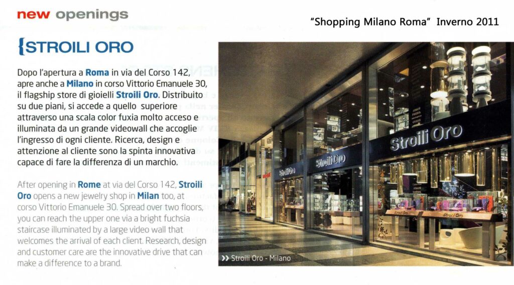 Shopping Milano Roma Inverno 2011
