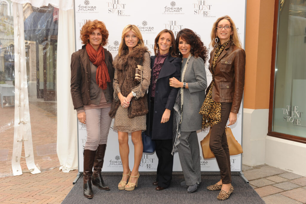 Susanna Grassi, Umberta Gusalli Beretta, Esmeralda Merloni, Gabriella Dompè, Laura Morino Teso 1