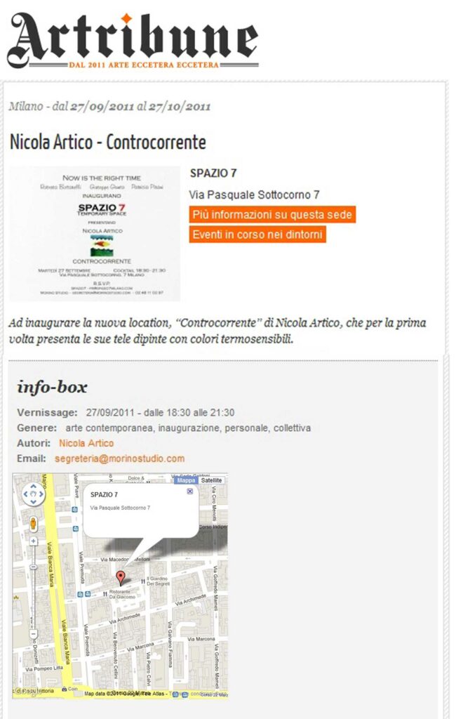 artribune.com 26-09-2011