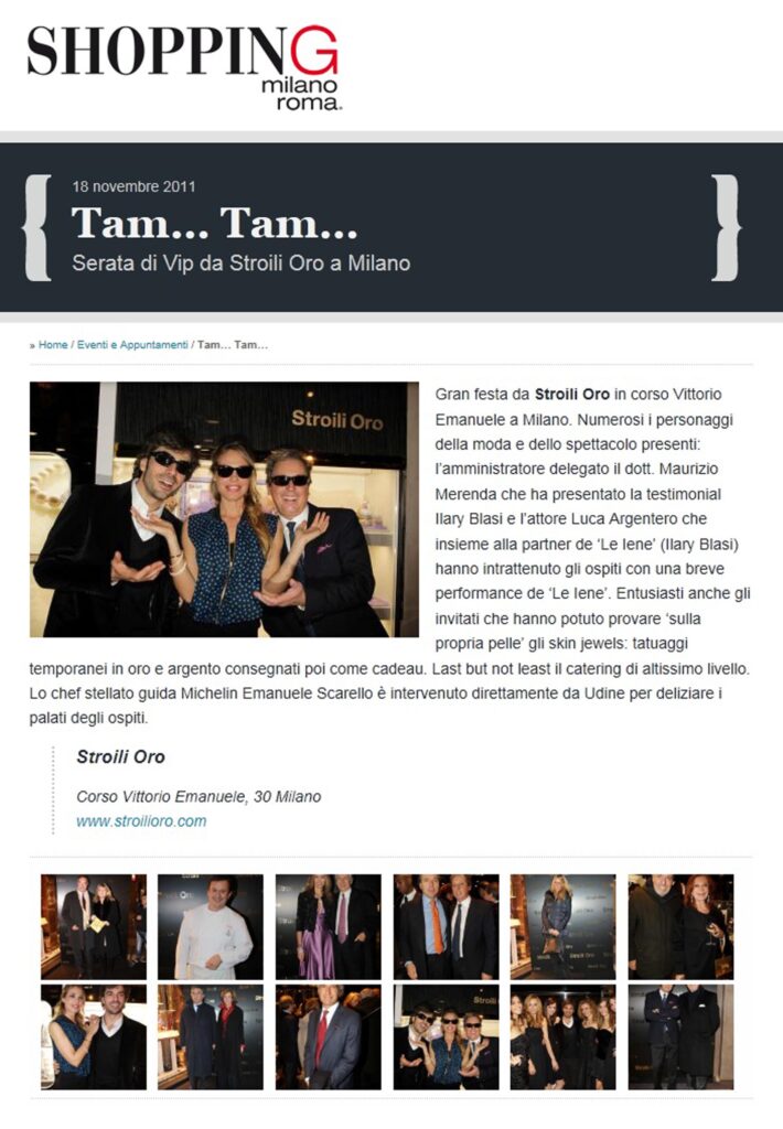 shoppingmilanoroma.it 18 -11-2011