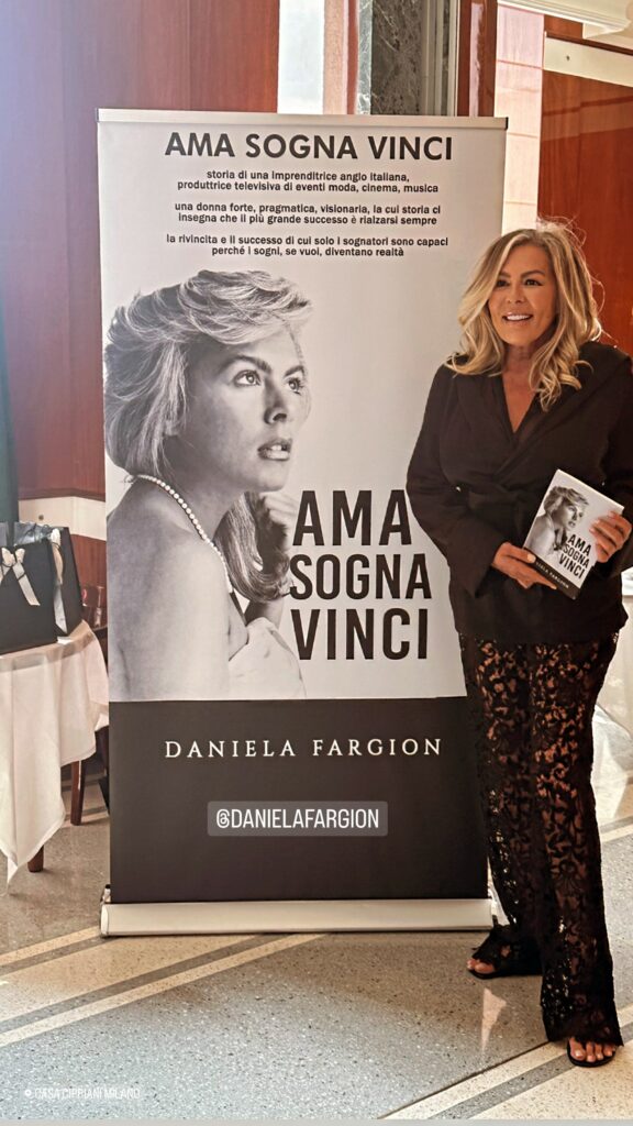 Daniela Fargion con la sua autobiografia "Ama Sogna Vinci"