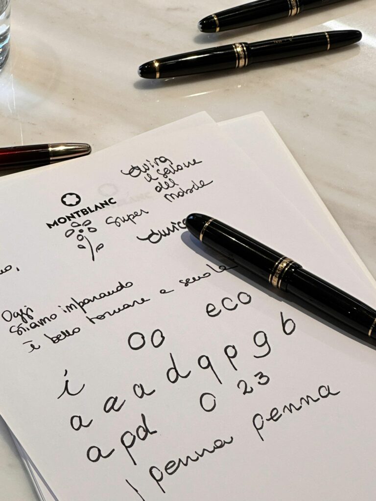 Montblanc - The Library Spirit Lunch e Calligraphy