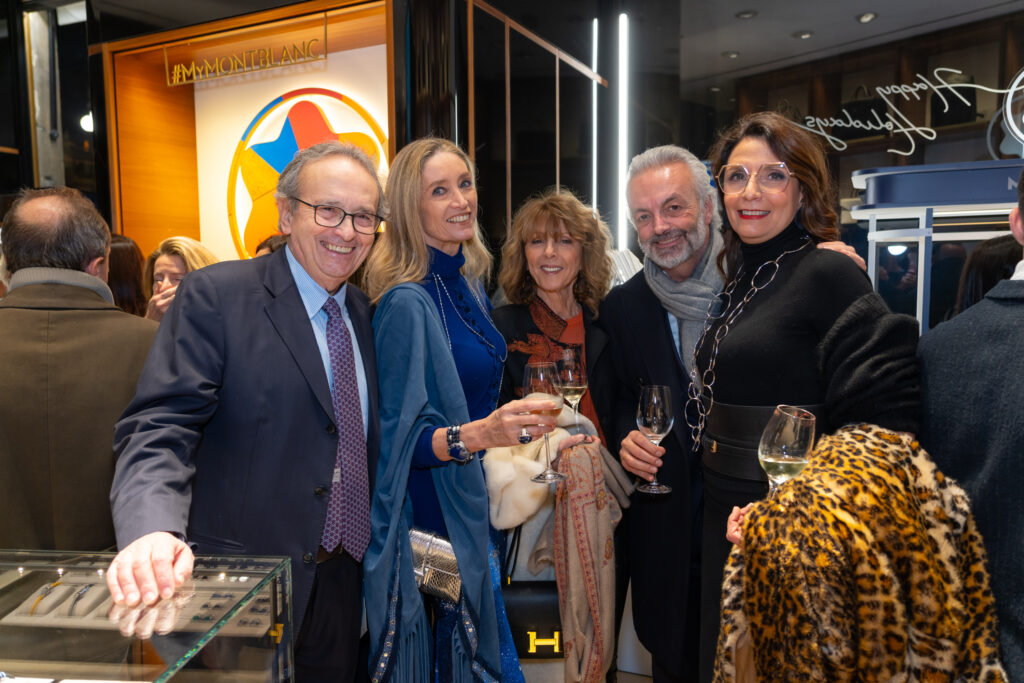 Carlo Marini, Laura Morino, Niky Marini, Gianni e Leonarda Ruffino