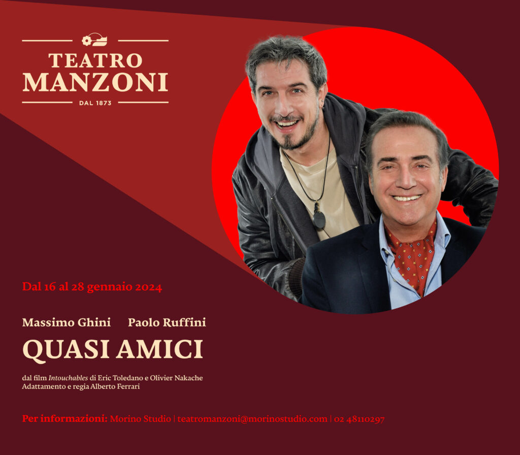 QUASI AMICI con Massimo Ghini e Paolo Ruffini