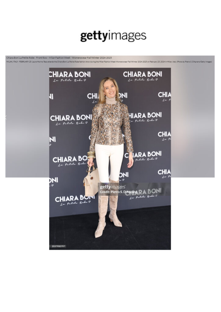 GettyImages -25-02-2024 Chiara Boni La Petite RobeFront Row MFW Womenswear Fall Winter 2024-2025