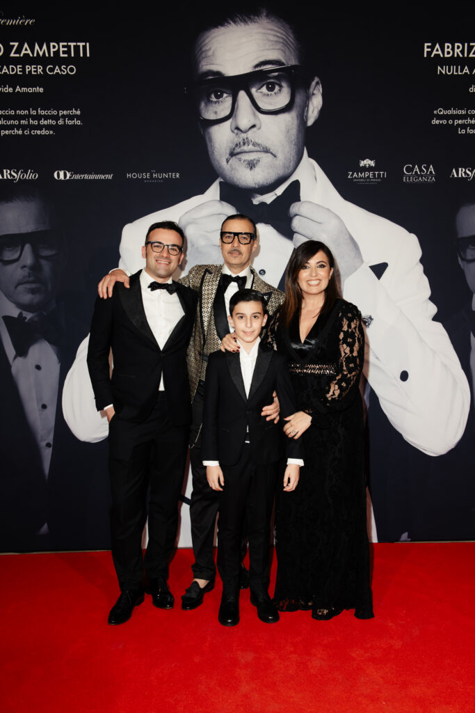 Davide Zampetti, Fabrizio Zampetti, Christian Zampetti e Sonia Guacci